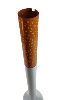 Preview: Standaschenbecher mit Fuß 72cm Zigarette